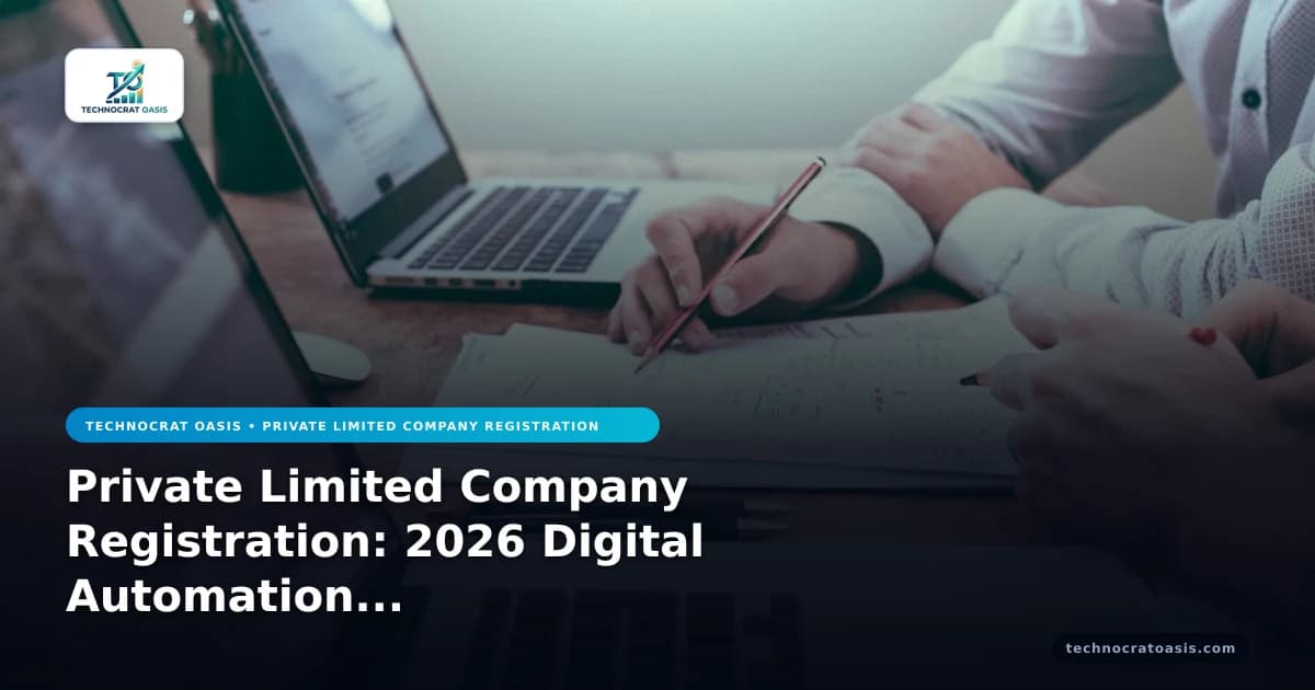 Private Limited Company Registration: 2026 Digital Automation Playbook