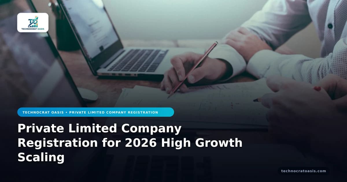 Private Limited Company Registration for 2026 High Growth Scaling