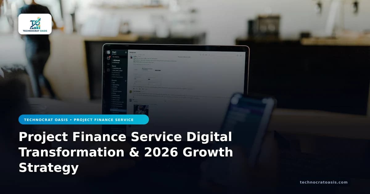 Project Finance Service Digital Transformation & 2026 Growth Strategy