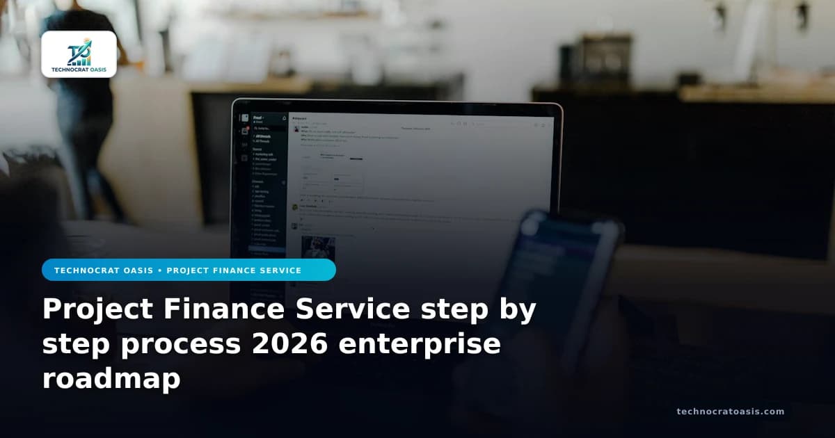 Project Finance Service step by step process 2026 enterprise roadmap