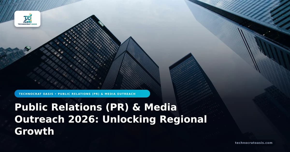 Public Relations (PR) & Media Outreach 2026: Unlocking Regional Growth