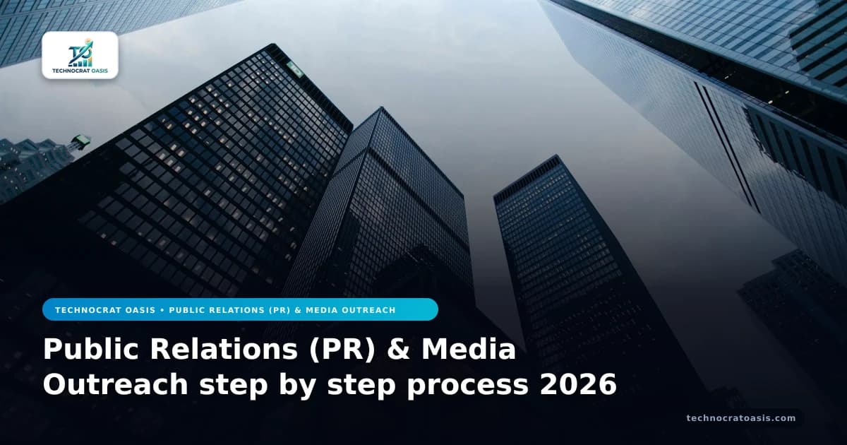 Public Relations (PR) & Media Outreach step by step process 2026