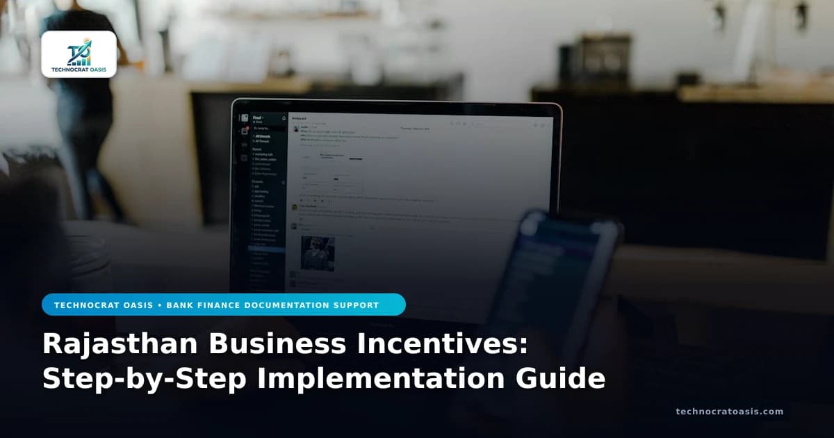 Rajasthan Business Incentives: Step-by-Step Implementation Guide