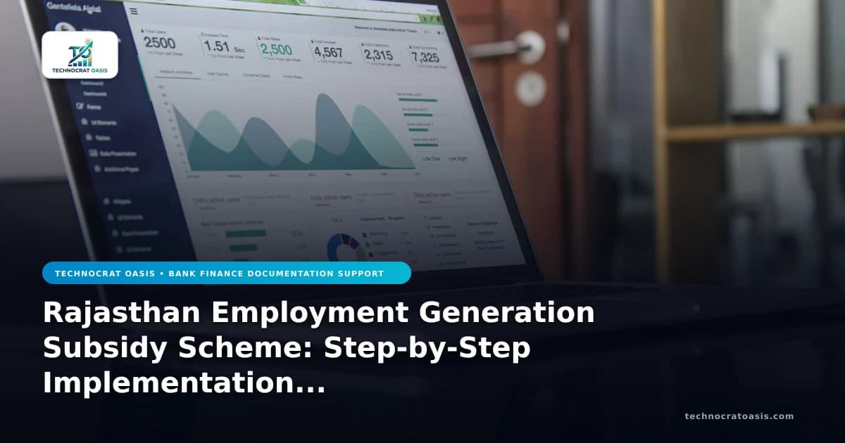 Rajasthan Employment Generation Subsidy Scheme: Step-by-Step Implementation & Document Checklist