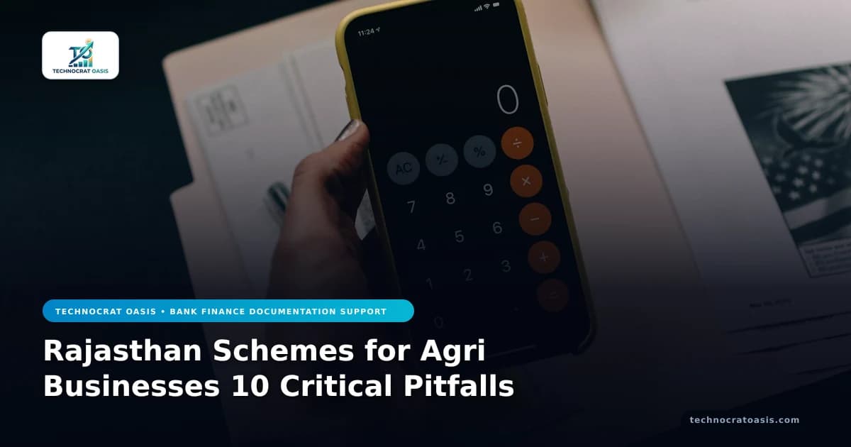 Rajasthan Schemes for Agri Businesses 10 Critical Pitfalls