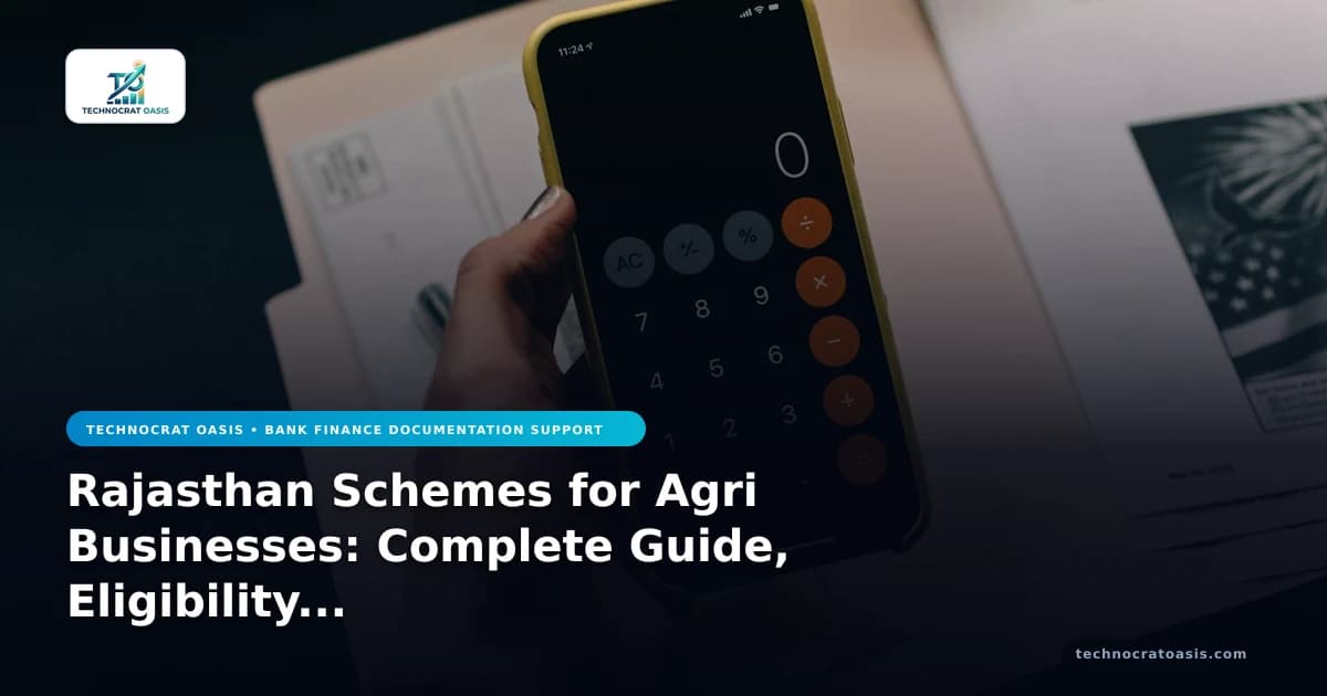 Rajasthan Schemes for Agri Businesses: Complete Guide, Eligibility & Benefits (2026)