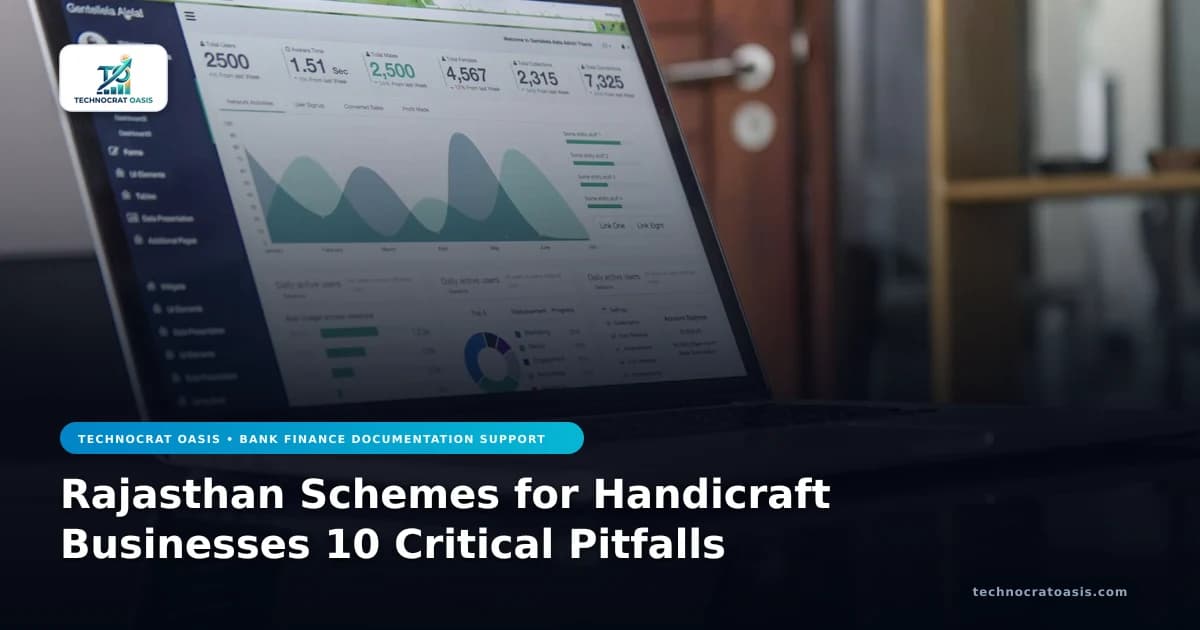 Rajasthan Schemes for Handicraft Businesses 10 Critical Pitfalls