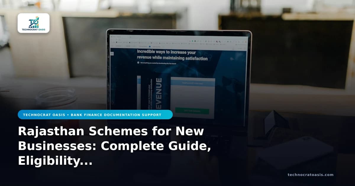 Rajasthan Schemes for New Businesses: Complete Guide, Eligibility & Benefits (2026)