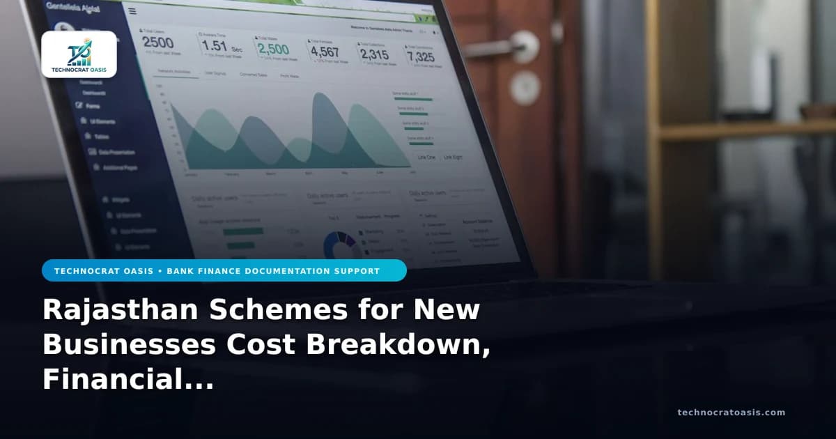 Rajasthan Schemes for New Businesses Cost Breakdown, Financial Benefits