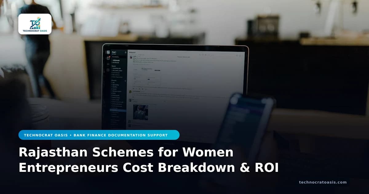 Rajasthan Schemes for Women Entrepreneurs Cost Breakdown & ROI