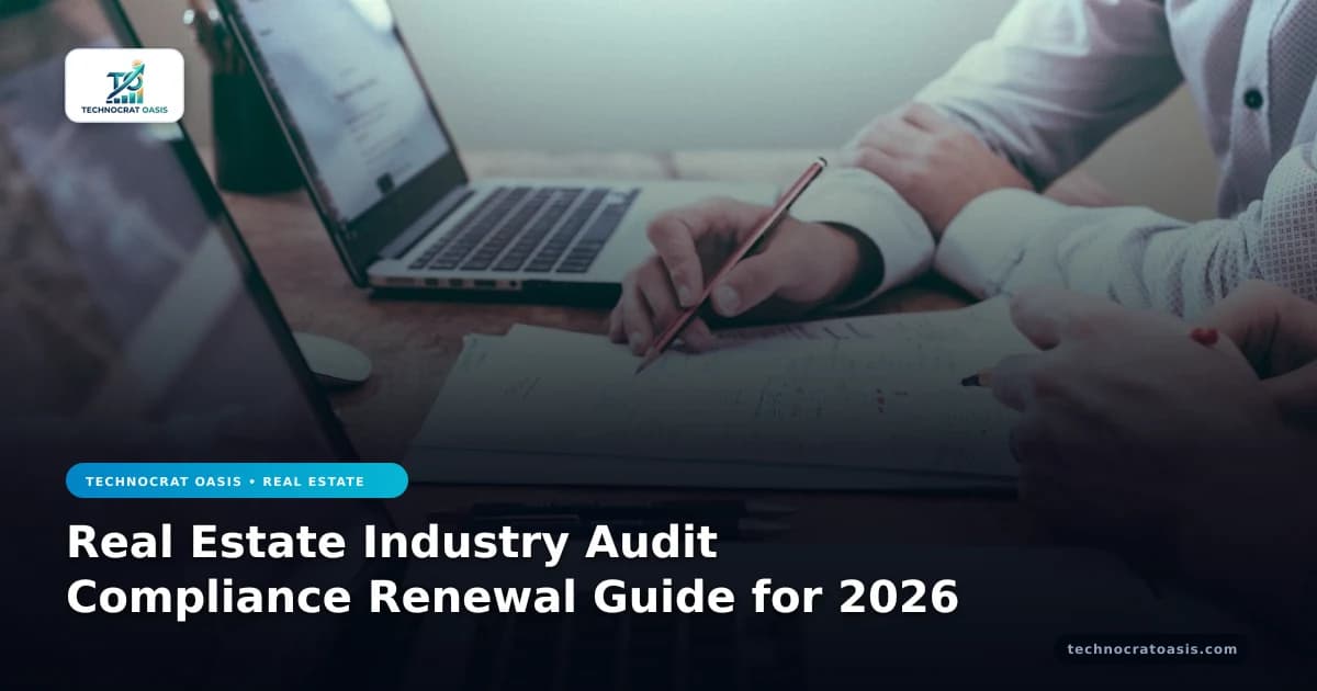 Real Estate Industry Audit Compliance Renewal Guide for 2026
