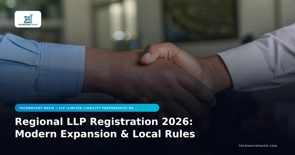 Regional LLP Registration 2026: Modern Expansion & Local Rules