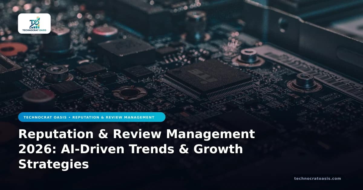 Reputation & Review Management 2026: AI-Driven Trends & Growth Strategies
