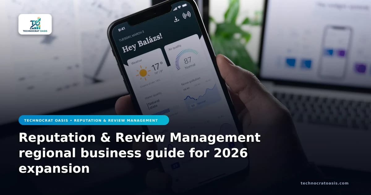 Reputation & Review Management regional business guide for 2026 expansion
