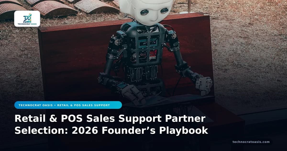 Retail & POS Sales Support Partner Selection: 2026 Founder’s Playbook