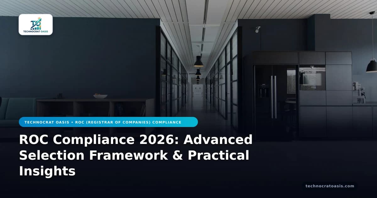 ROC Compliance 2026: Advanced Selection Framework & Practical Insights