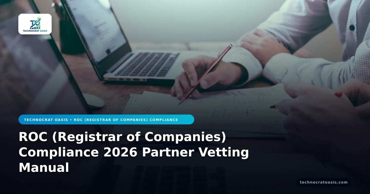 ROC (Registrar of Companies) Compliance 2026 Partner Vetting Manual