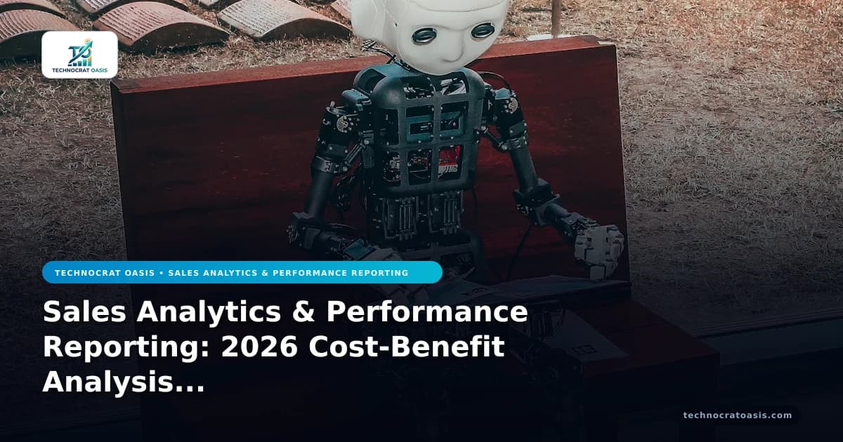 Sales Analytics & Performance Reporting: 2026 Cost-Benefit Analysis for Enterprise Scaling