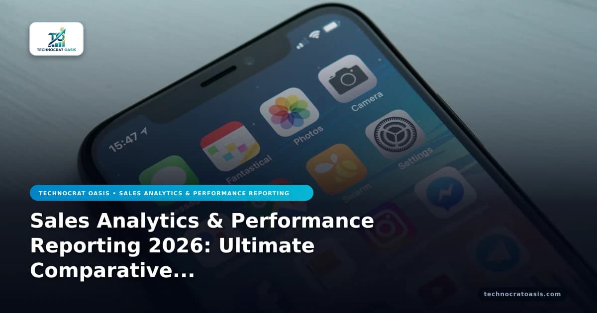Sales Analytics & Performance Reporting 2026: Ultimate Comparative Selection Guide