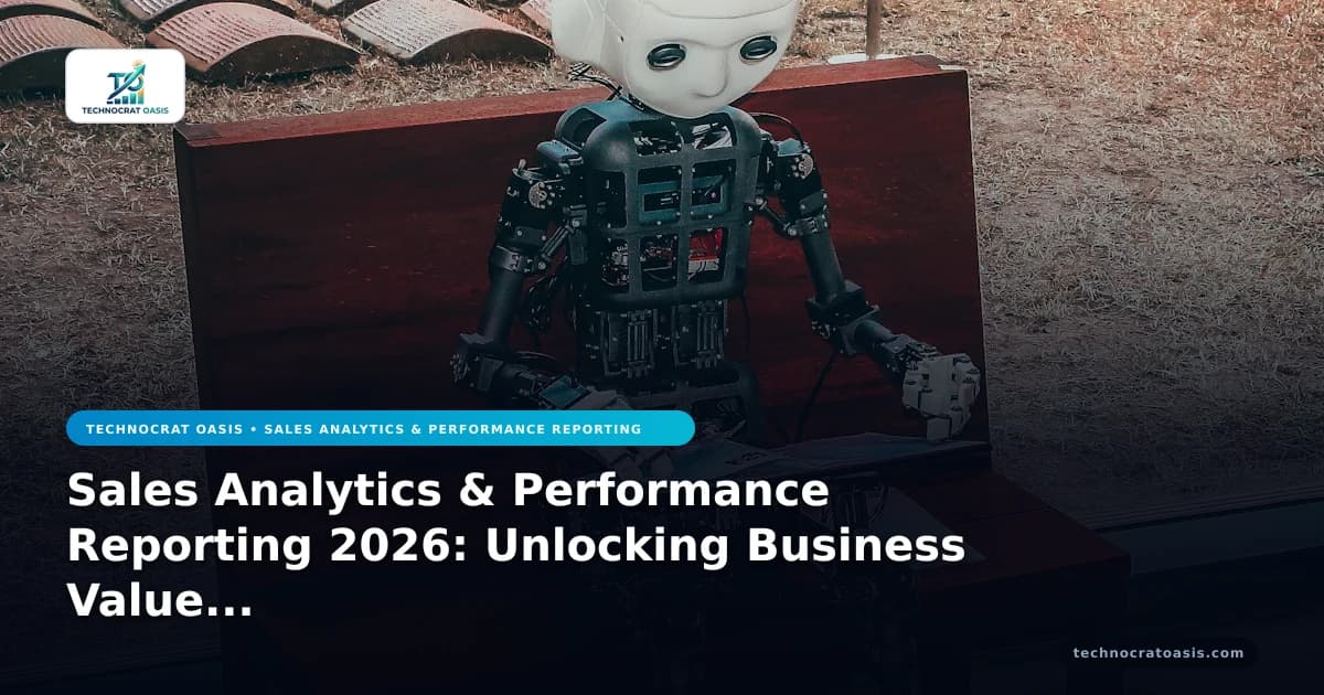 Sales Analytics & Performance Reporting 2026: Unlocking Business Value & Efficiency