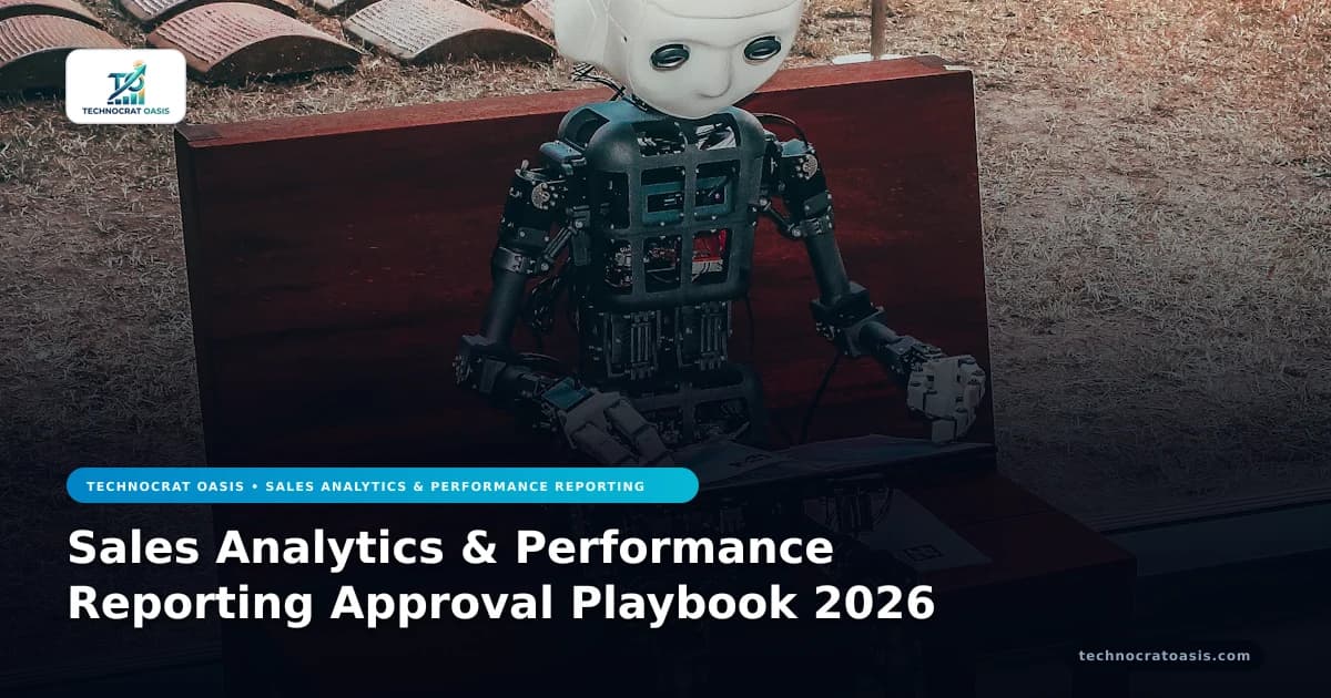 Sales Analytics & Performance Reporting Approval Playbook 2026