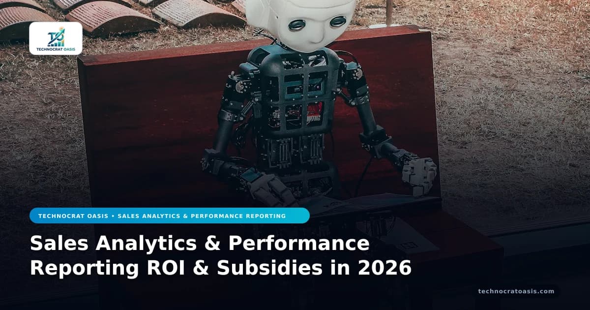 Sales Analytics & Performance Reporting ROI & Subsidies in 2026