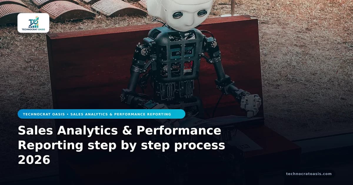 Sales Analytics & Performance Reporting step by step process 2026