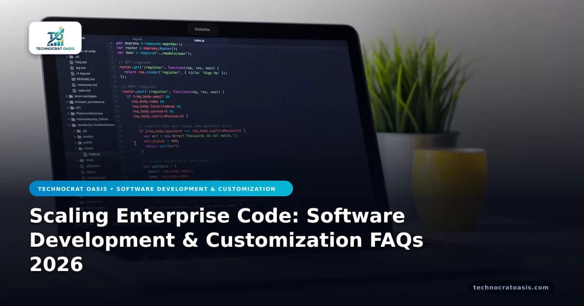 Scaling Enterprise Code: Software Development & Customization FAQs 2026