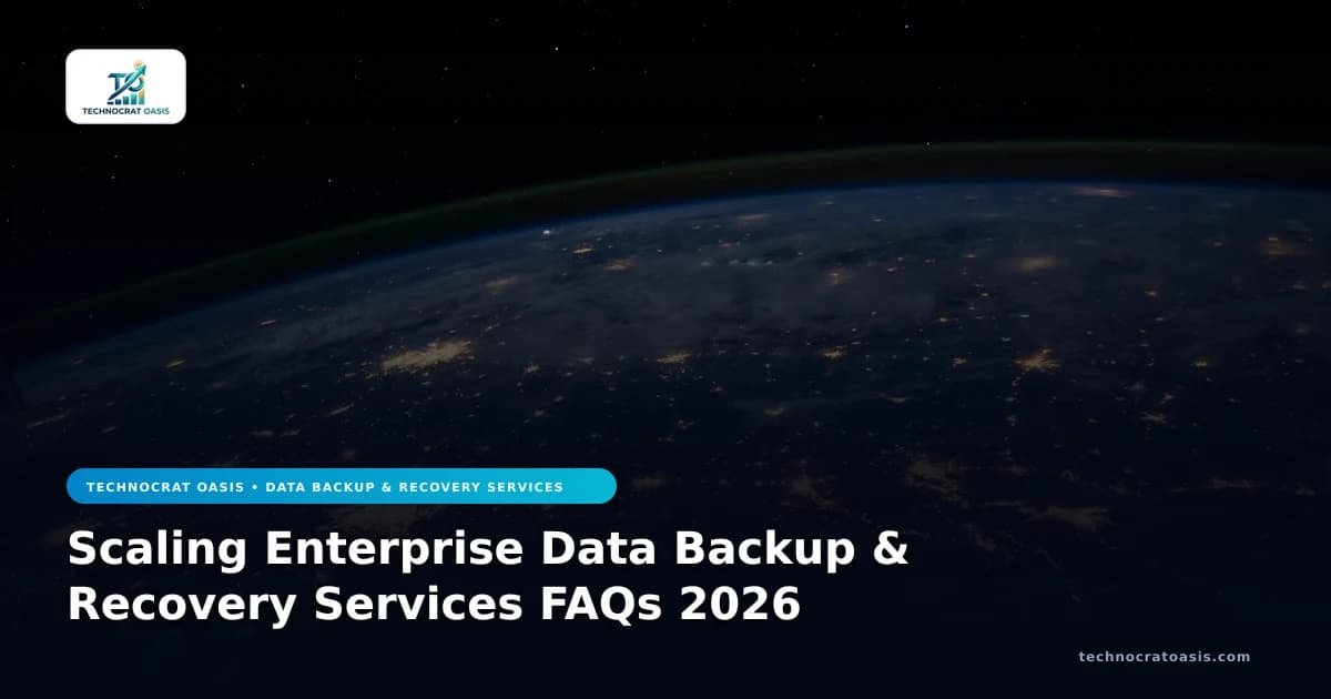Scaling Enterprise Data Backup & Recovery Services FAQs 2026