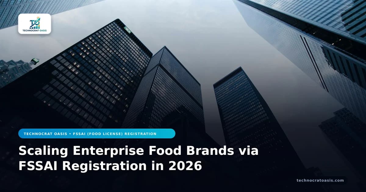 Scaling Enterprise Food Brands via FSSAI Registration in 2026