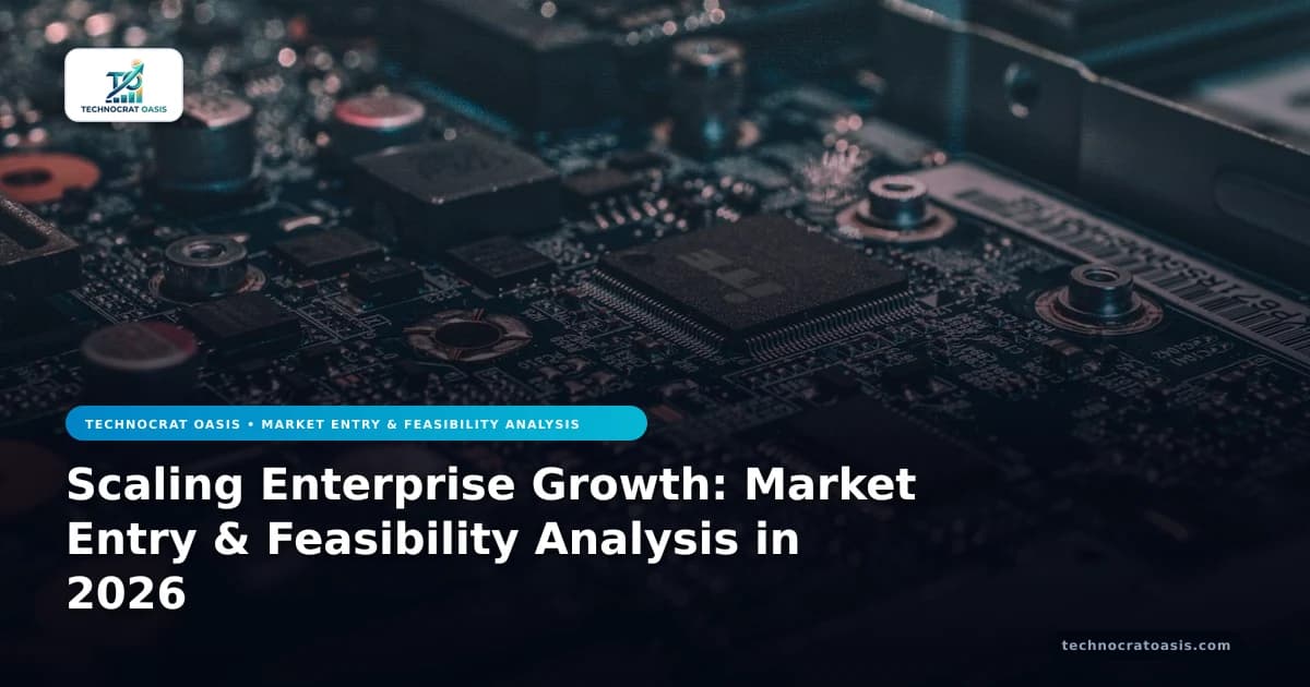 Scaling Enterprise Growth: Market Entry & Feasibility Analysis in 2026