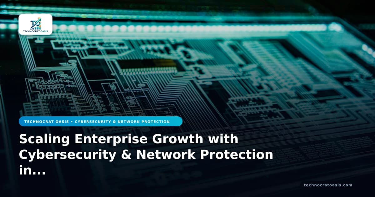 Scaling Enterprise Growth with Cybersecurity & Network Protection in 2026