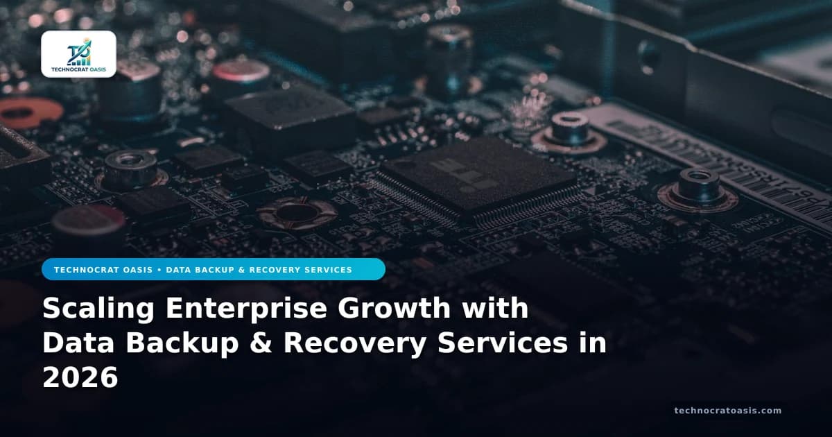 Scaling Enterprise Growth with Data Backup & Recovery Services in 2026