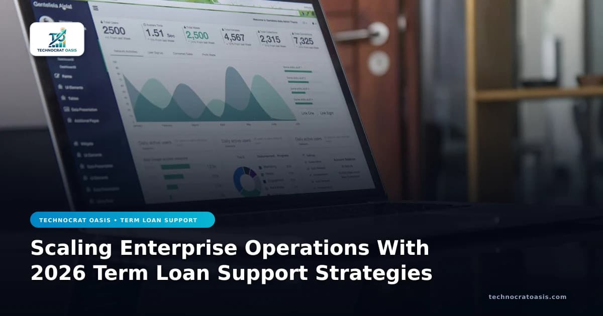 Scaling Enterprise Operations With 2026 Term Loan Support Strategies