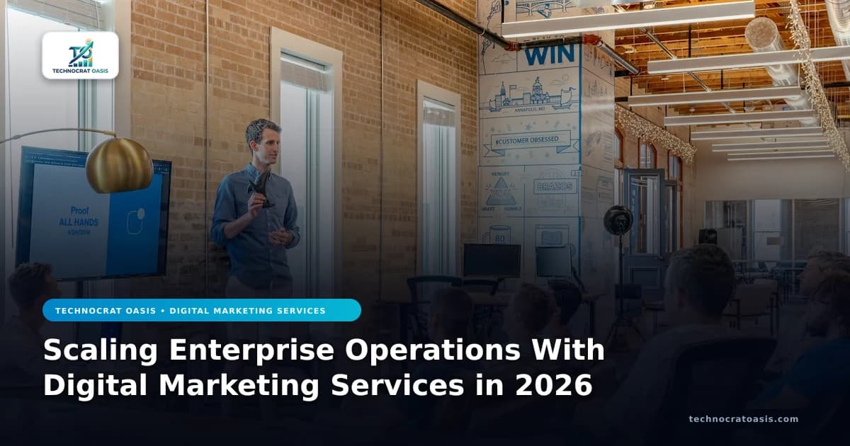 Scaling Enterprise Operations With Digital Marketing Services in 2026