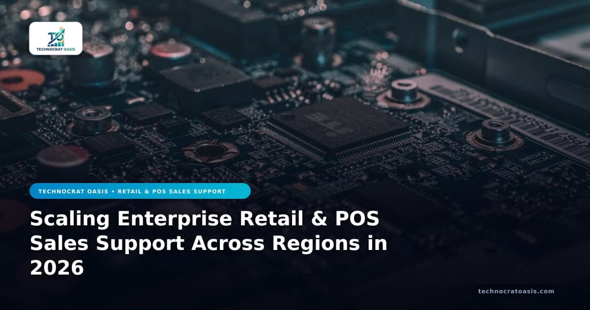 Scaling Enterprise Retail & POS Sales Support Across Regions in 2026