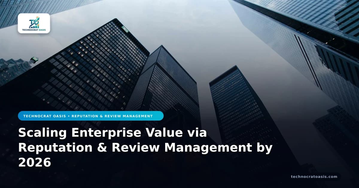 Scaling Enterprise Value via Reputation & Review Management by 2026