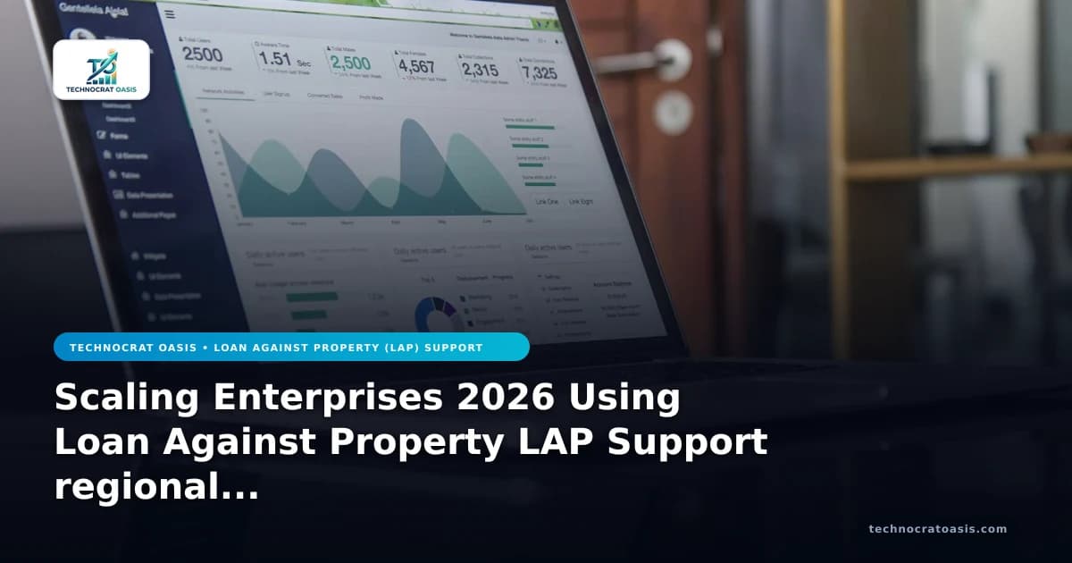 Scaling Enterprises 2026 Using Loan Against Property LAP Support regional business guide