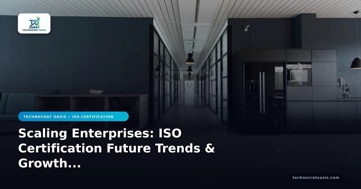 Scaling Enterprises: ISO Certification Future Trends & Growth 2026