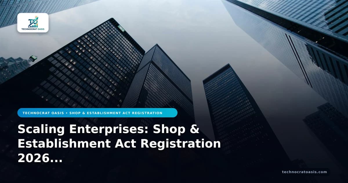 Scaling Enterprises: Shop & Establishment Act Registration 2026 Trends