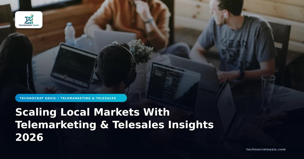 Scaling Local Markets With Telemarketing & Telesales Insights 2026
