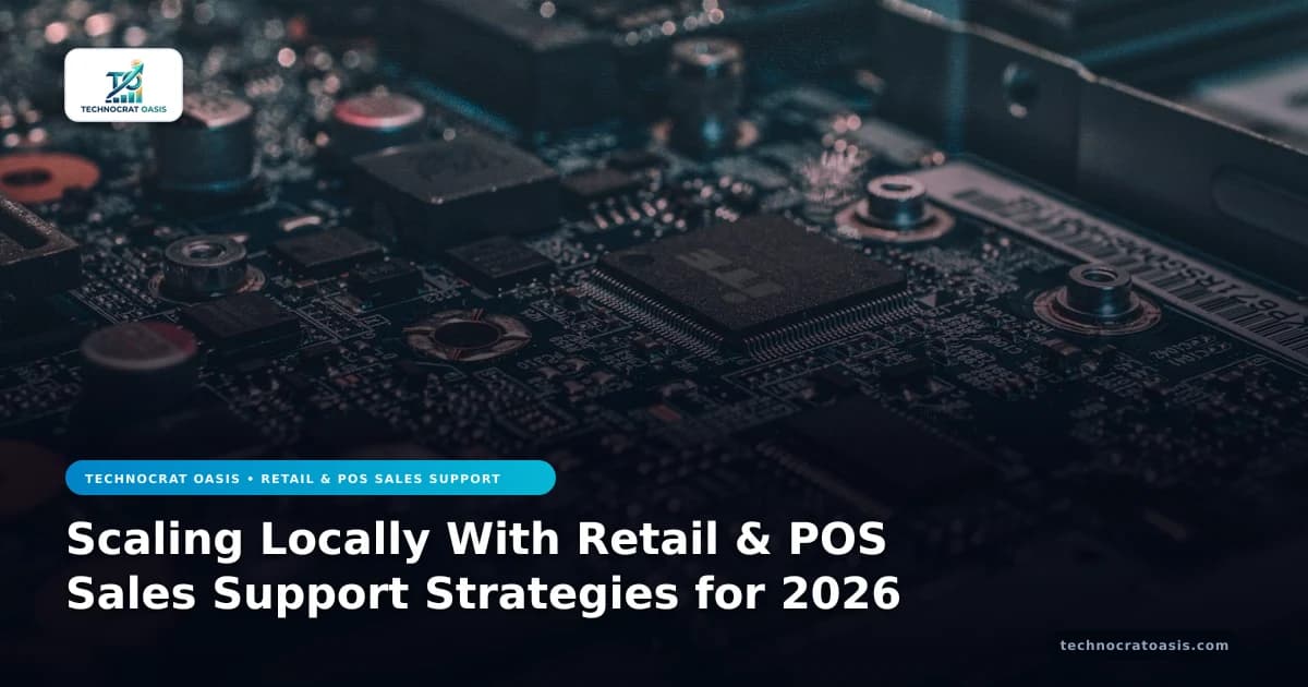Scaling Locally With Retail & POS Sales Support Strategies for 2026