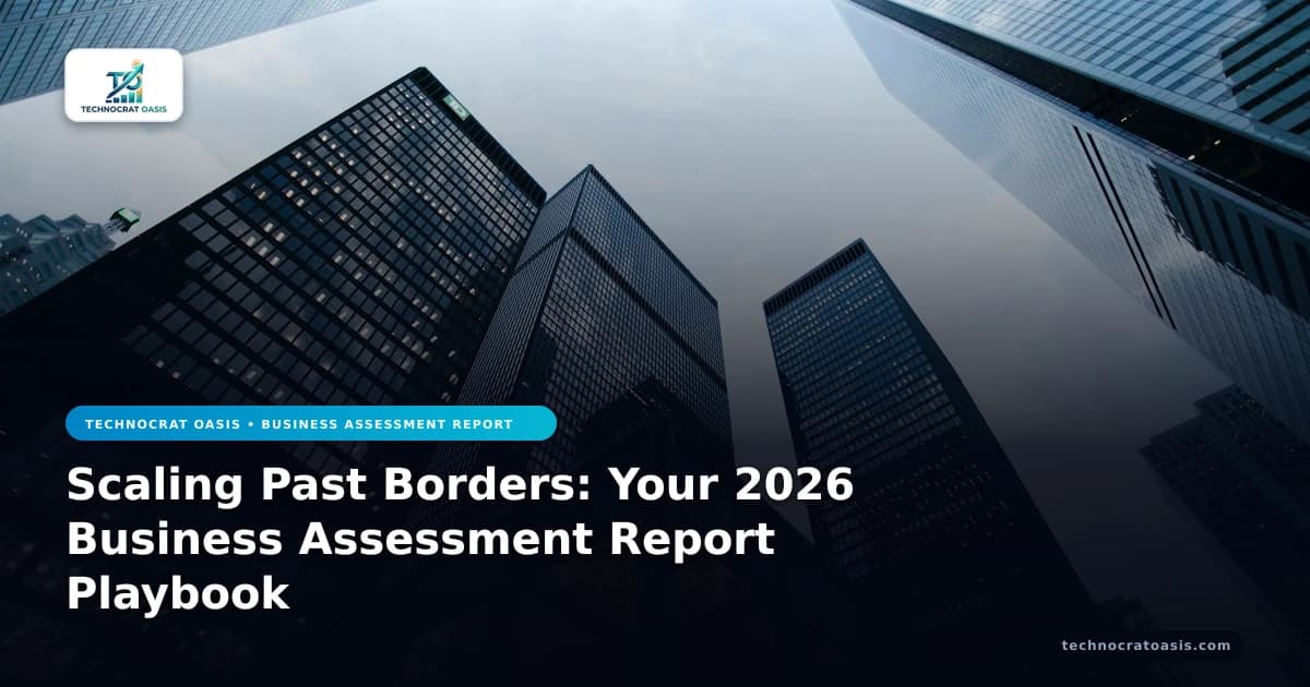 Scaling Past Borders: Your 2026 Business Assessment Report Playbook