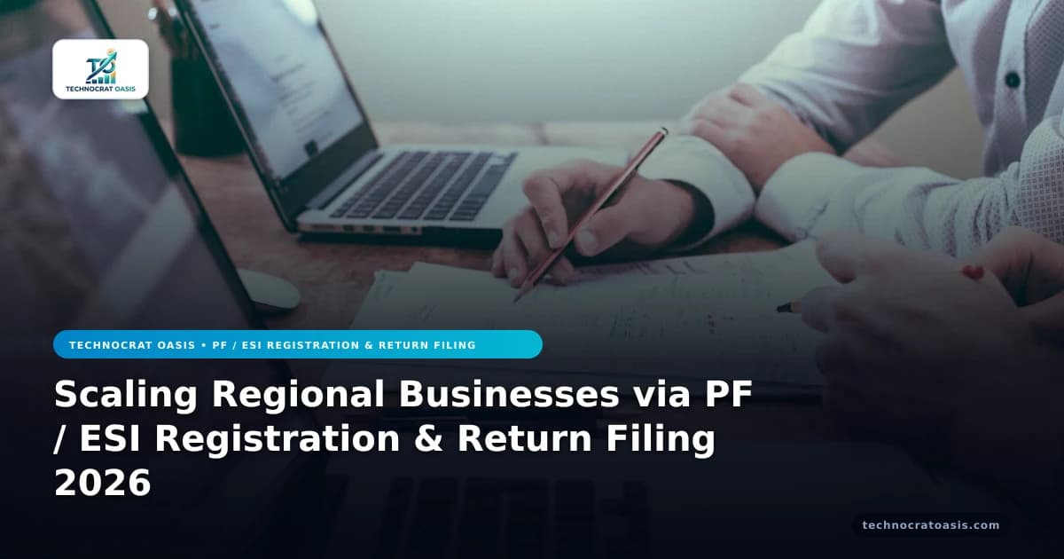 Scaling Regional Businesses via PF / ESI Registration & Return Filing 2026