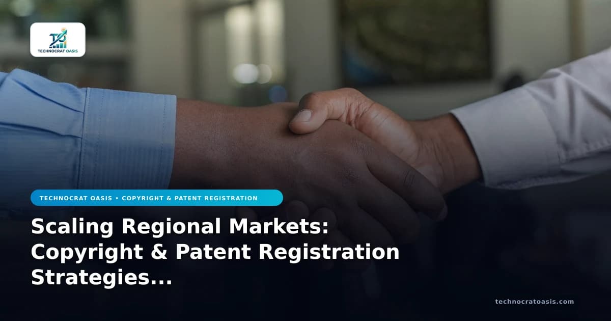 Scaling Regional Markets: Copyright & Patent Registration Strategies for 2026