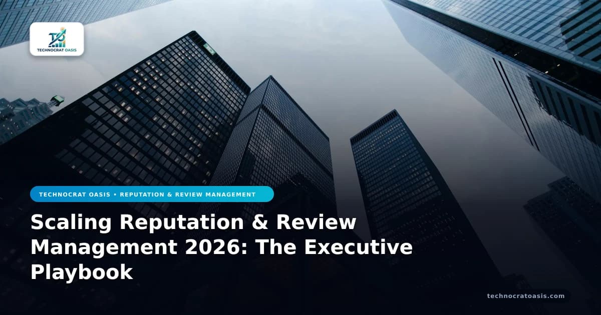 Scaling Reputation & Review Management 2026: The Executive Playbook