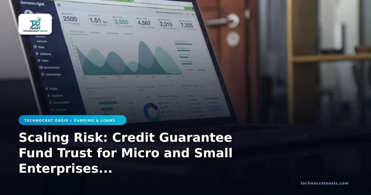 Scaling Risk: Credit Guarantee Fund Trust for Micro and Small Enterprises (CGTMSE) mistakes to avoid 2026