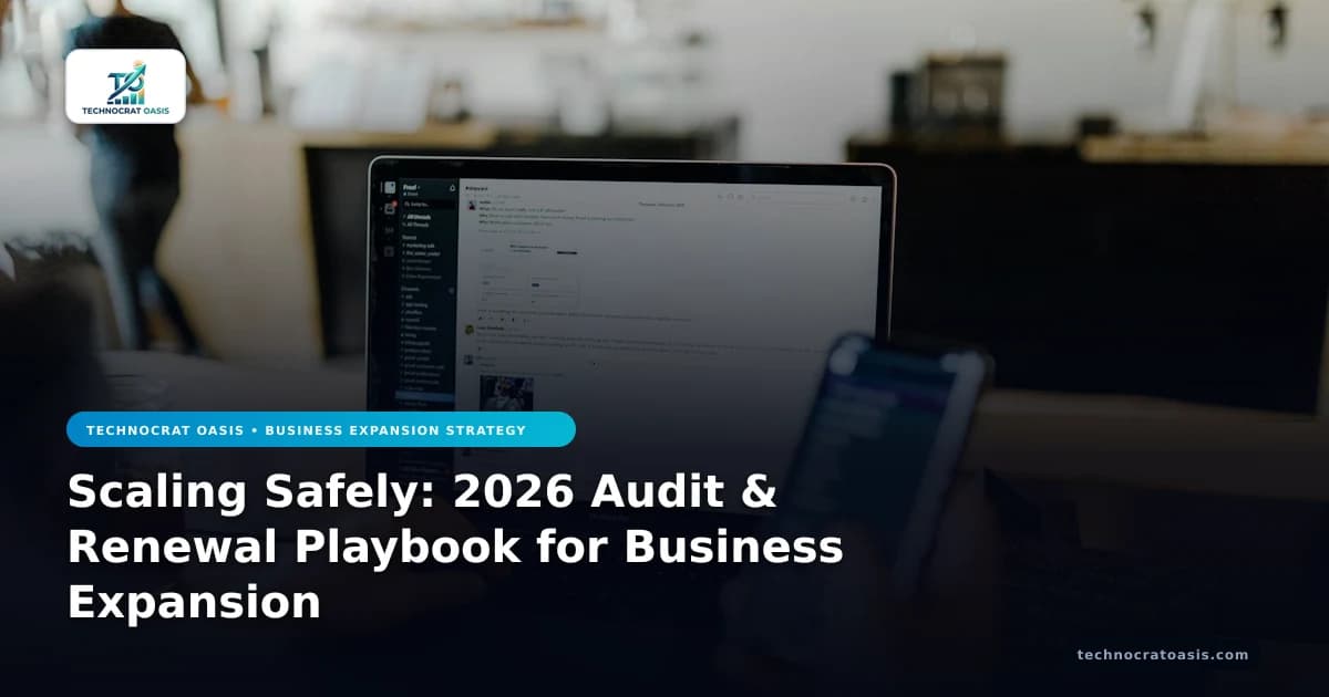 Scaling Safely: 2026 Audit & Renewal Playbook for Business Expansion