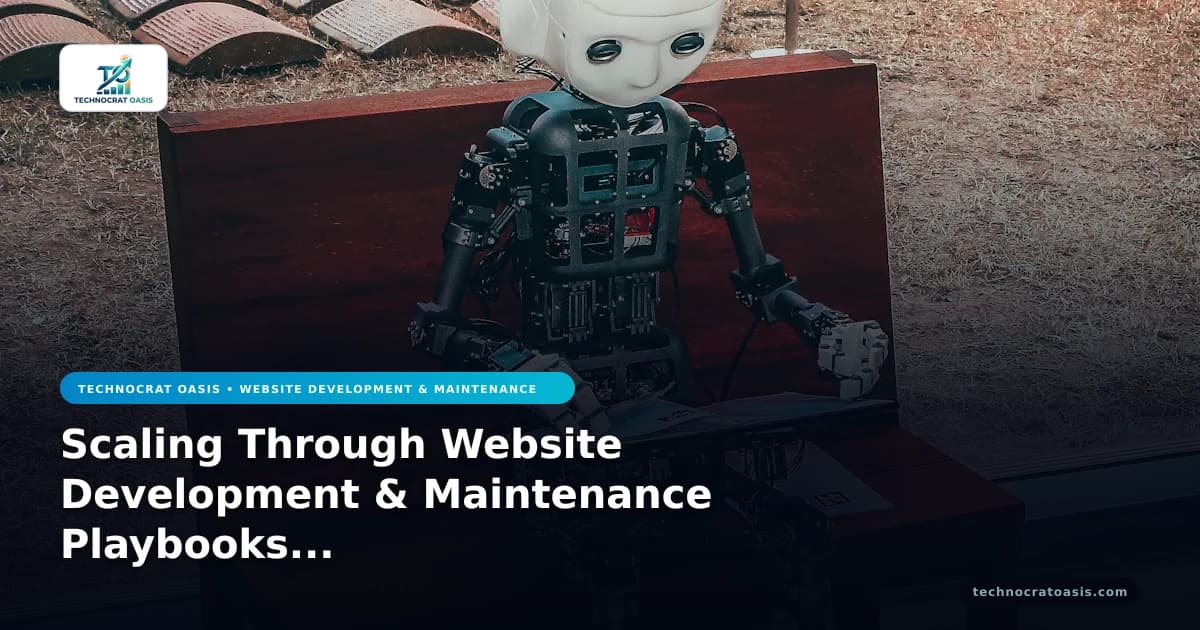 Scaling Through Website Development & Maintenance Playbooks for 2026