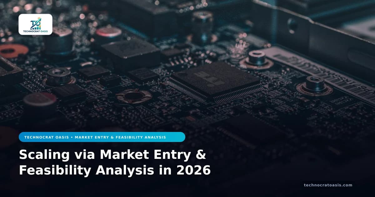 Scaling via Market Entry & Feasibility Analysis in 2026